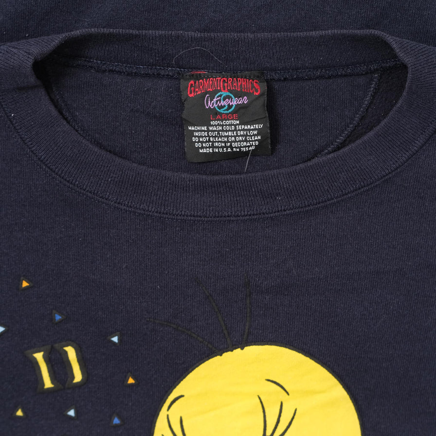 Vintage Duke Tweety Sweater Women's Large 