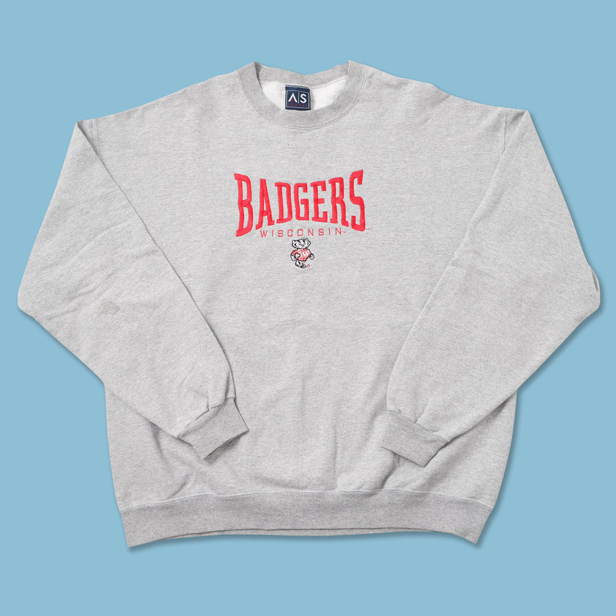 Vintage Wisconsin Badgers Sweater XLarge 