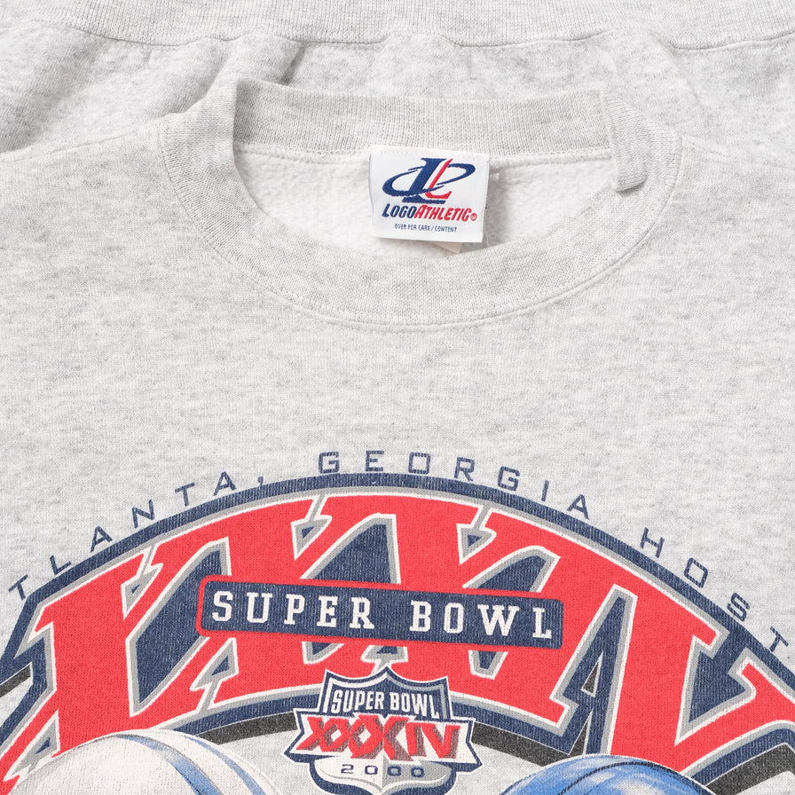 Vintage 2000 Super Bowl Sweater Large 