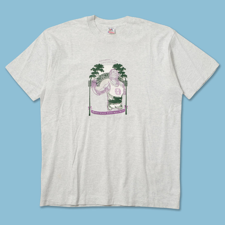 Vintage 1993 Marty Celic Run T-Shirt XLarge 