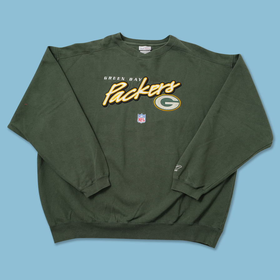 Vintage Reebok Green Bay Packers Sweater XXLarge 