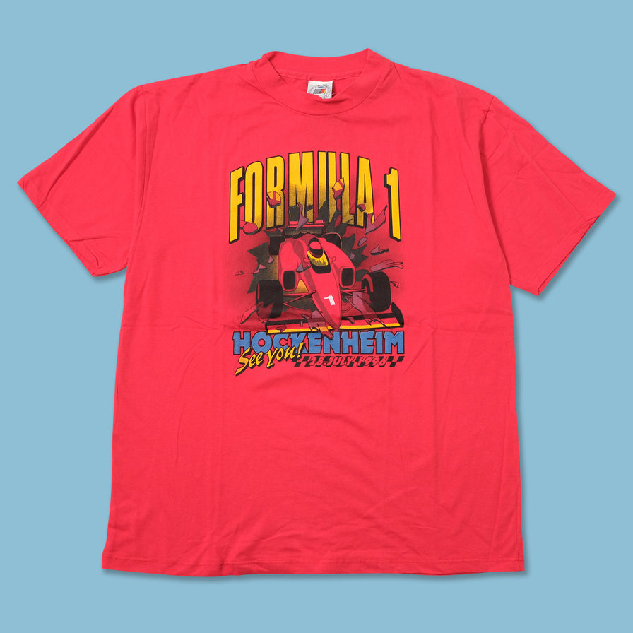 Vintage DS 1996 Michael Schumacher Ferrari T-Shirt XLarge 