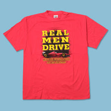 Vintage DS 1996 Michael Schumacher Ferrari T-Shirt XLarge 