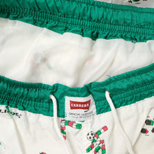 Vintage 1990 Carrera Italy World Cup Swim Shorts Medium 