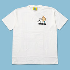 Vintage DS Tintin And The Picaros T-Shirt Large 
