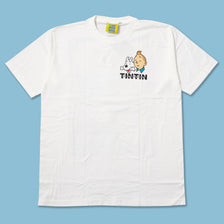 Vintage DS Tintin And The Picaros T-Shirt Large