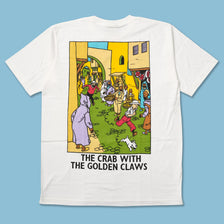 Vintage DS Tintin The Crab With The Golden Claws T-Shirt Large 