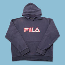 Vintage Fila Hoody Large 