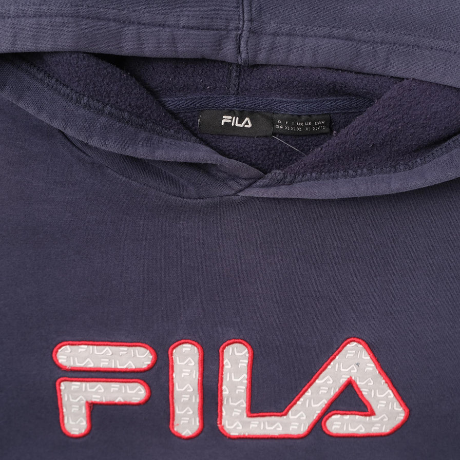 Vintage Fila Hoody Large 
