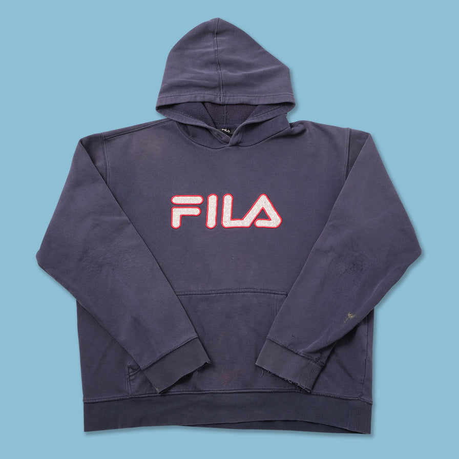 Vintage Fila Hoody Large 