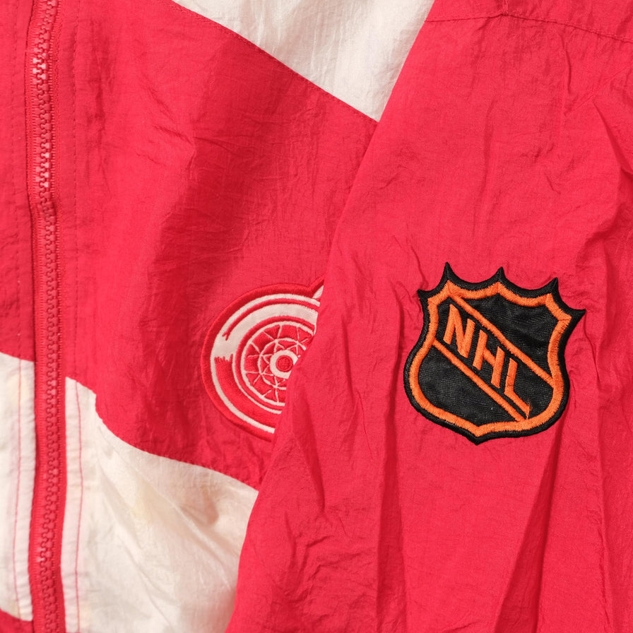 Vintage Detroit Red Wings Track Jacket XLarge 