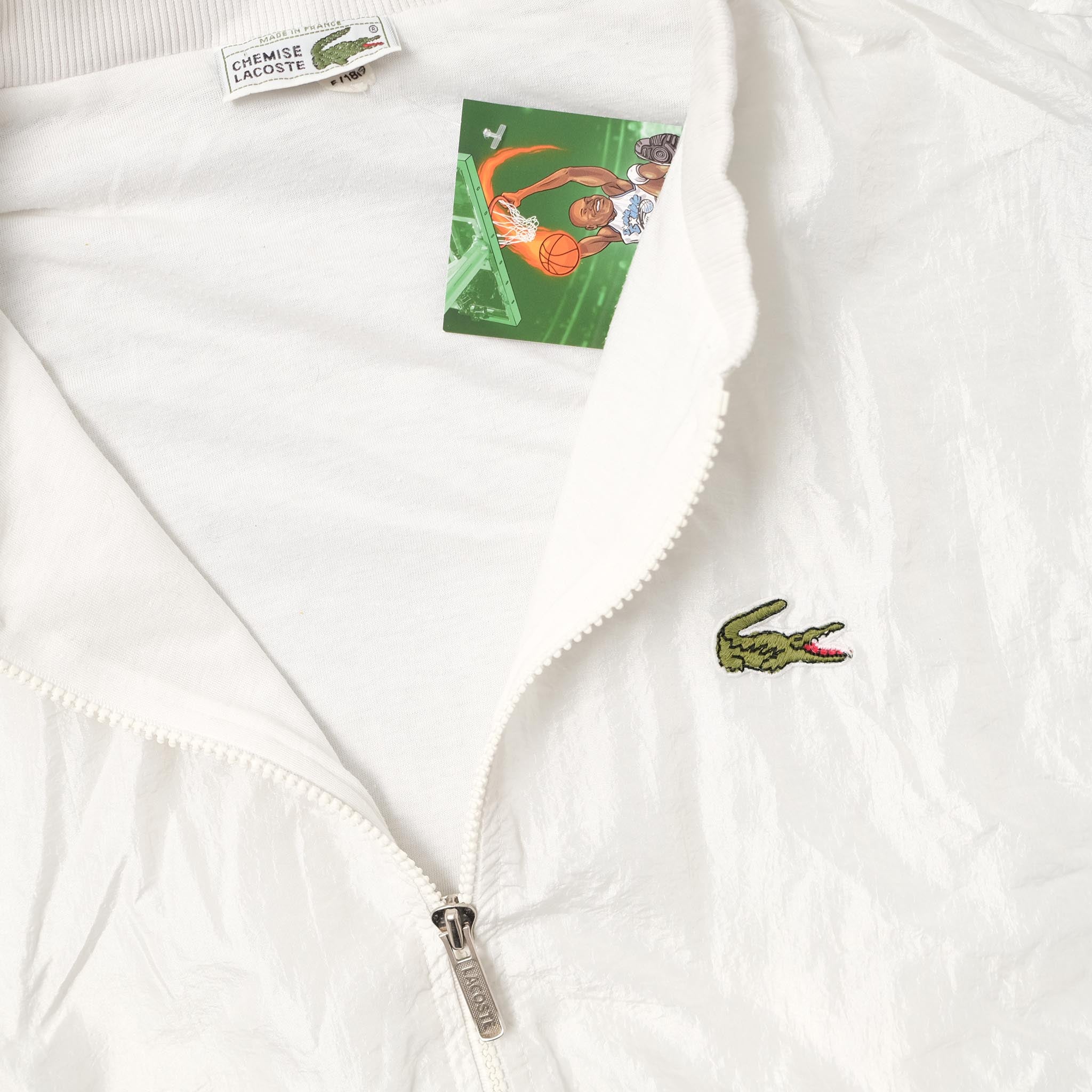 Vintage Lacoste Track Jacket Large | Double Double Vintage