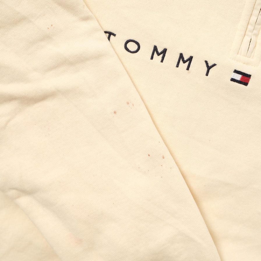 Vintage Tommy Hilfiger Q-Zip Sweater Large 