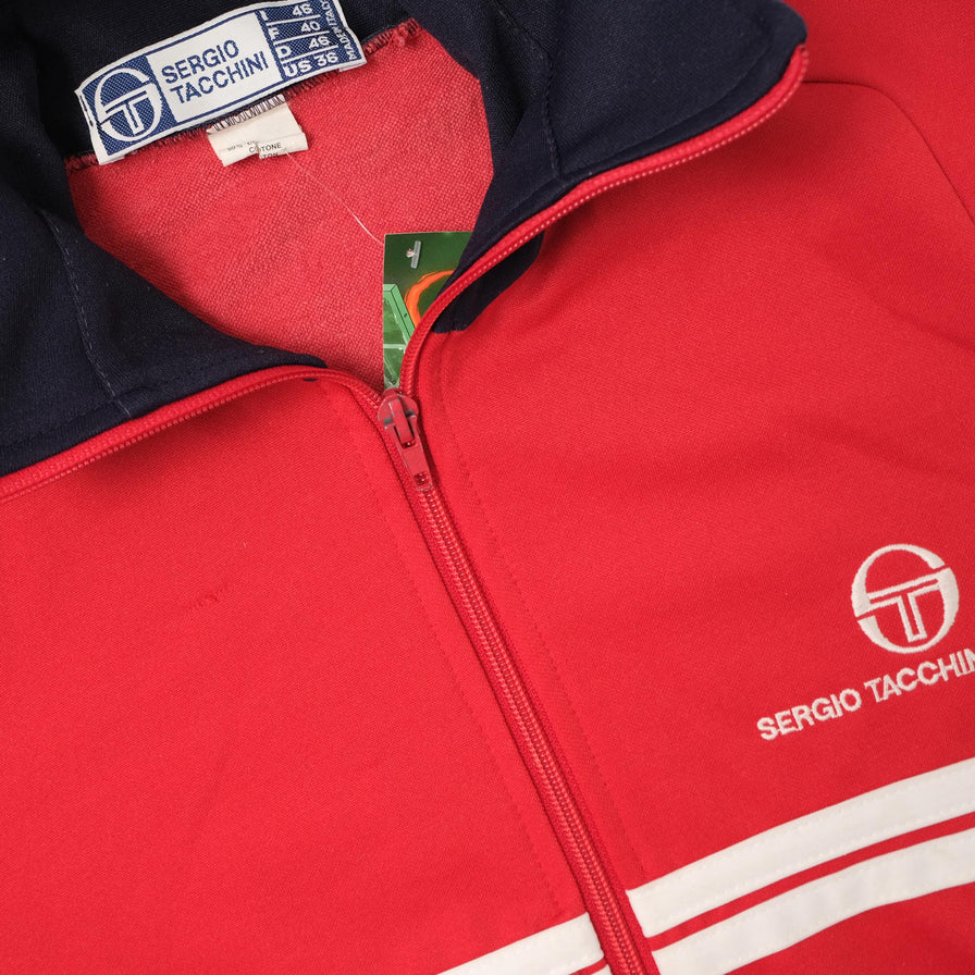 Vintage Sergio Tacchini Track Jacket Small 
