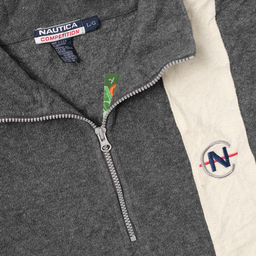Vintage Nautica Q-Zip Fleece XLarge 