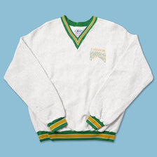 Vintage Chaffin Cougars V-Neck Sweater Large 