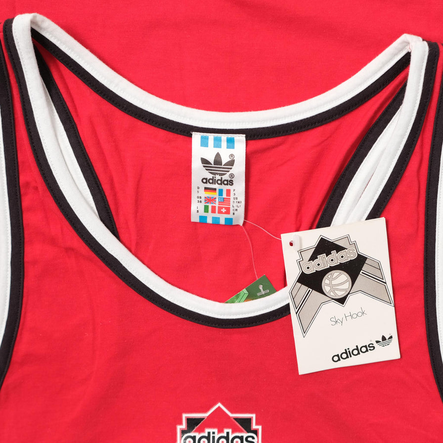 Vintage DS adidas Basketball Tank Top Medium 