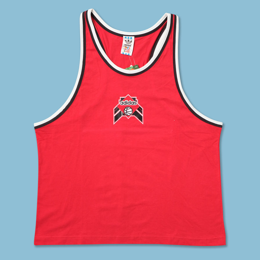 Vintage DS adidas Basketball Tank Top Medium 