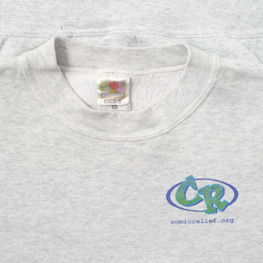 Vintage Comic Relief Sweater XLarge 