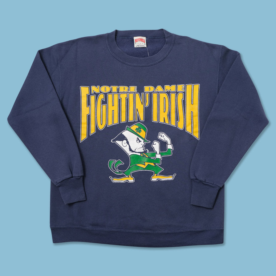 Vintage Notre Dame Sweater Large 