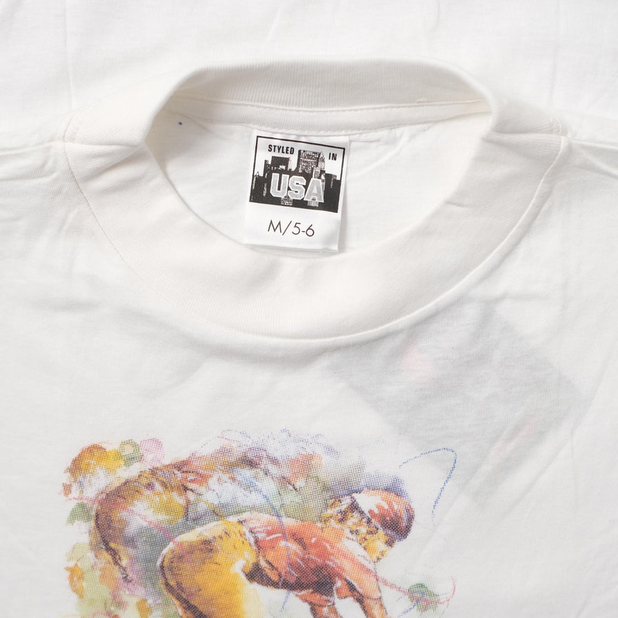 Vintage Bike T-Shirt Large 