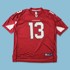 Arizona Cardinals Warner Football Jersey XXLarge 