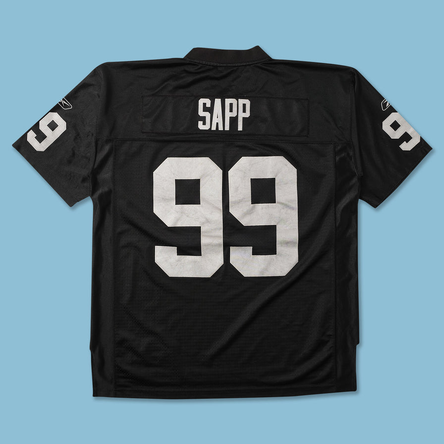 Reebok Oakland Raiders Sapp Jersey XLarge 
