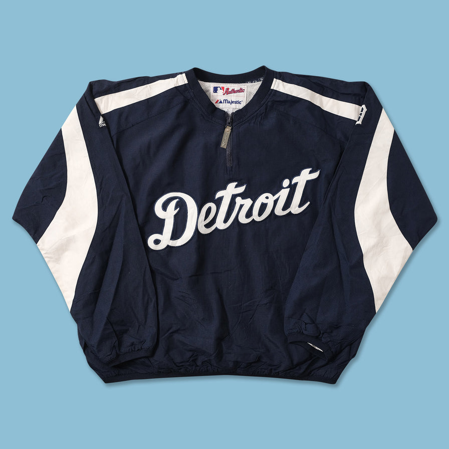 Vintage Detroit Tigers Windbreaker Large 