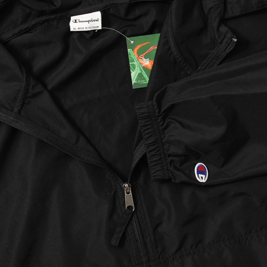Champion University of Chicago Half Zip Windbreaker XLarge 