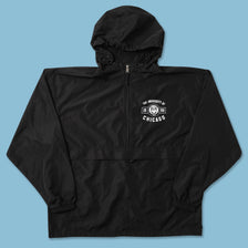 Champion University of Chicago Half Zip Windbreaker XLarge 