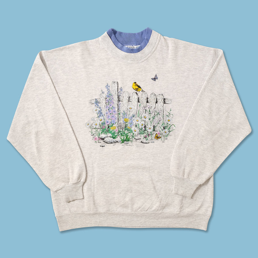 Vintage Garden Sweater Large 