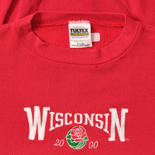 2000 Wisconsin Badgers Rose Bowl Sweater XLarge 