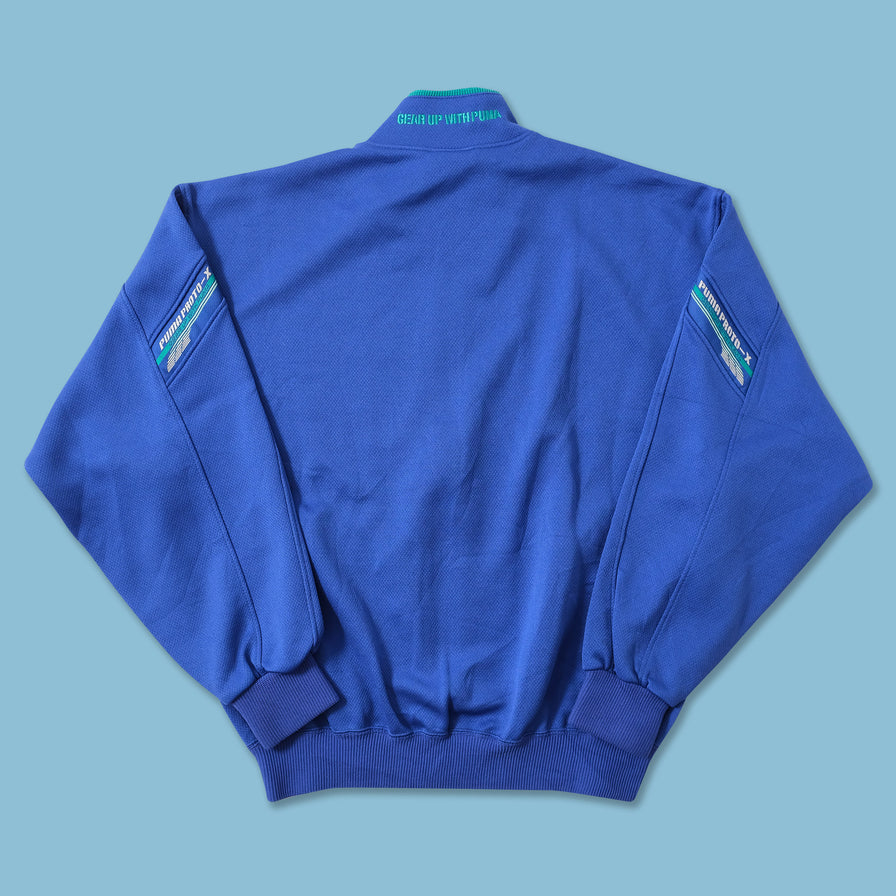 Vintage Women's Puma Track Jacket Small 