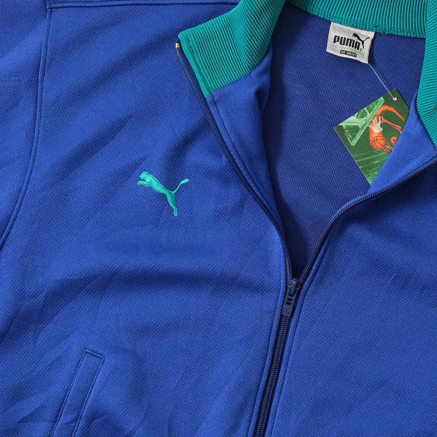 Vintage Women's Puma Track Jacket Small 