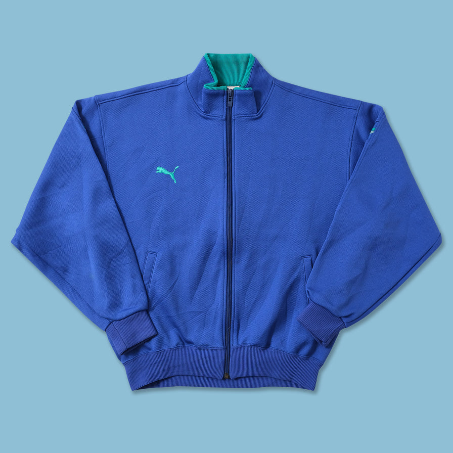 Vintage Women's Puma Track Jacket Small 