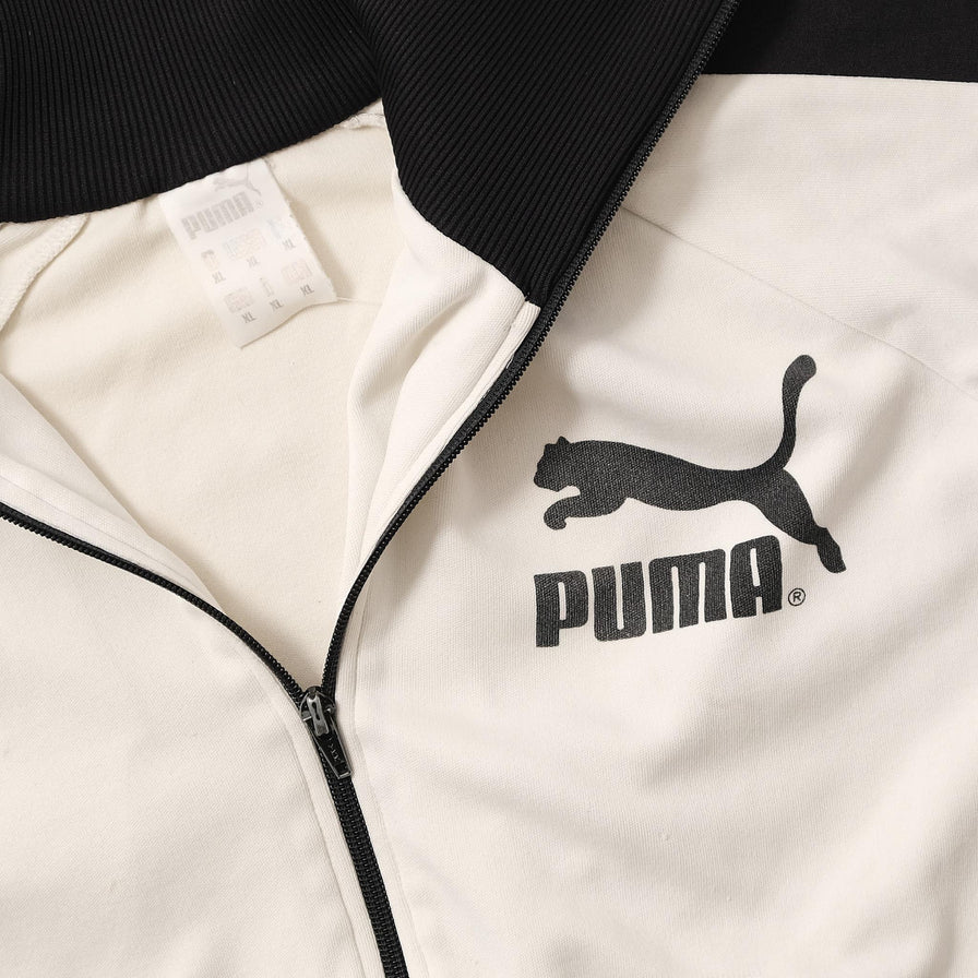 Vintage Women's Puma Track Jacket Large 