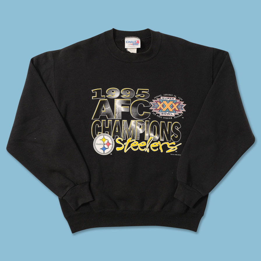1996 Pittsburgh Steelers Super Bowl Sweater Small 