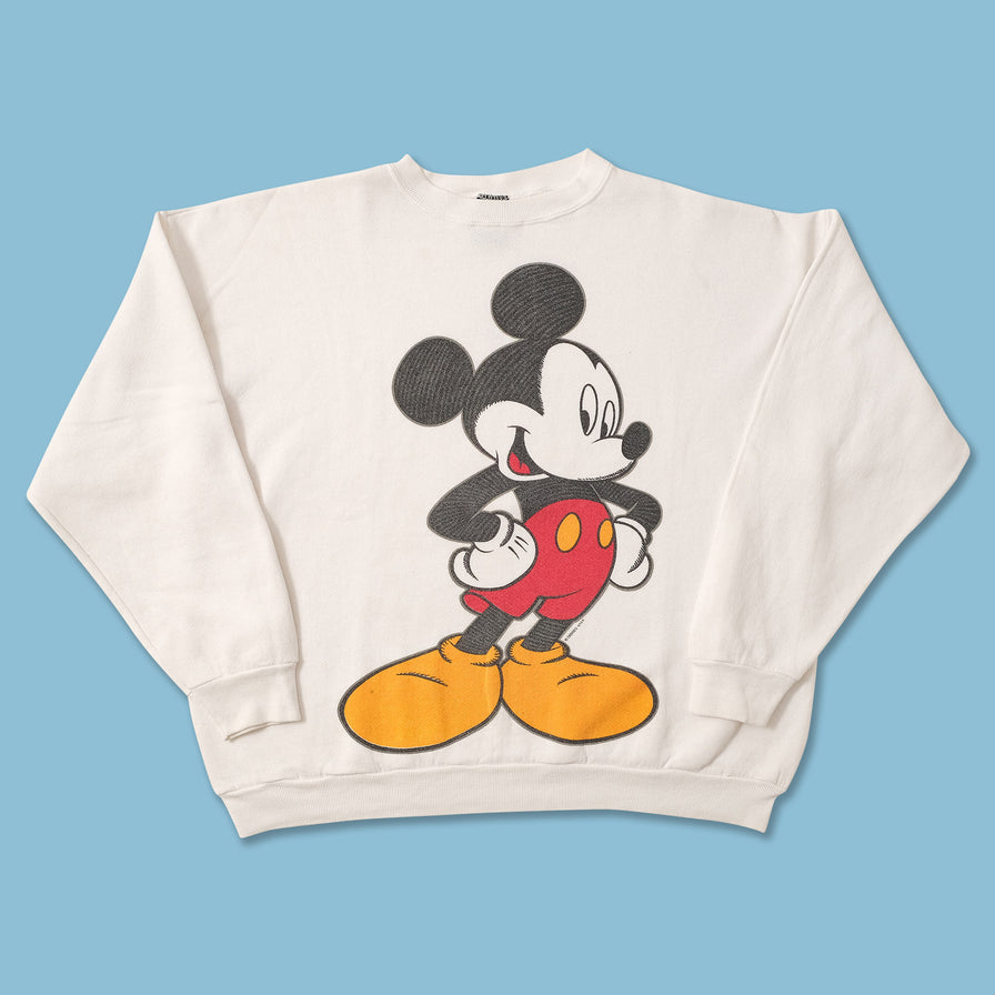 Vintage Mickey Mouse Sweater XLarge 