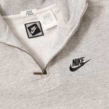 Vintage Women's Nike Q-Zip Sweater Small 