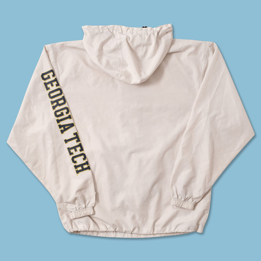 Women's Champion Georgia Tech Half Zip Windbreaker Small 