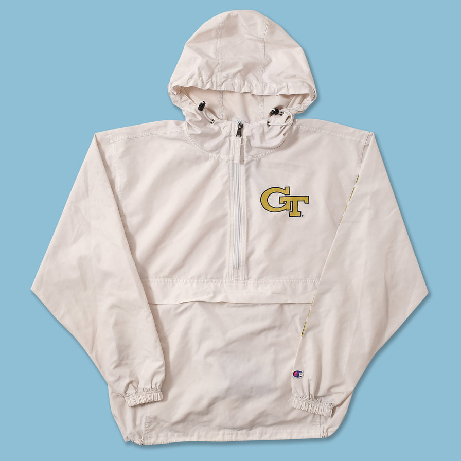 Women's Champion Georgia Tech Half Zip Windbreaker Small 