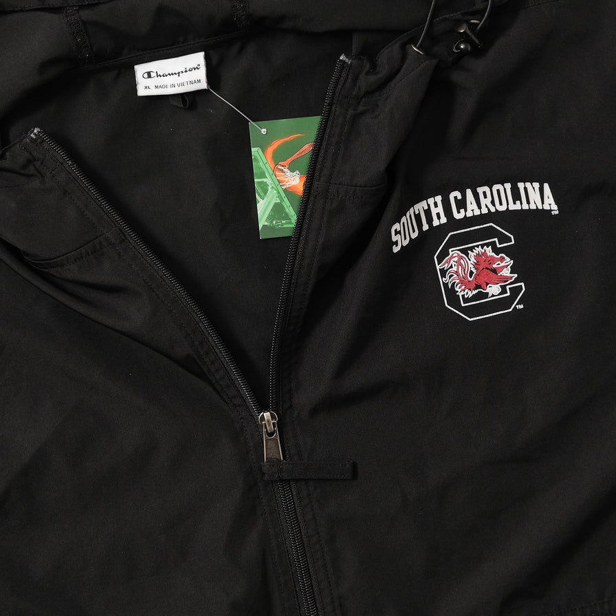 Champion University of South Carolina Half Zip Windbreaker XLarge 