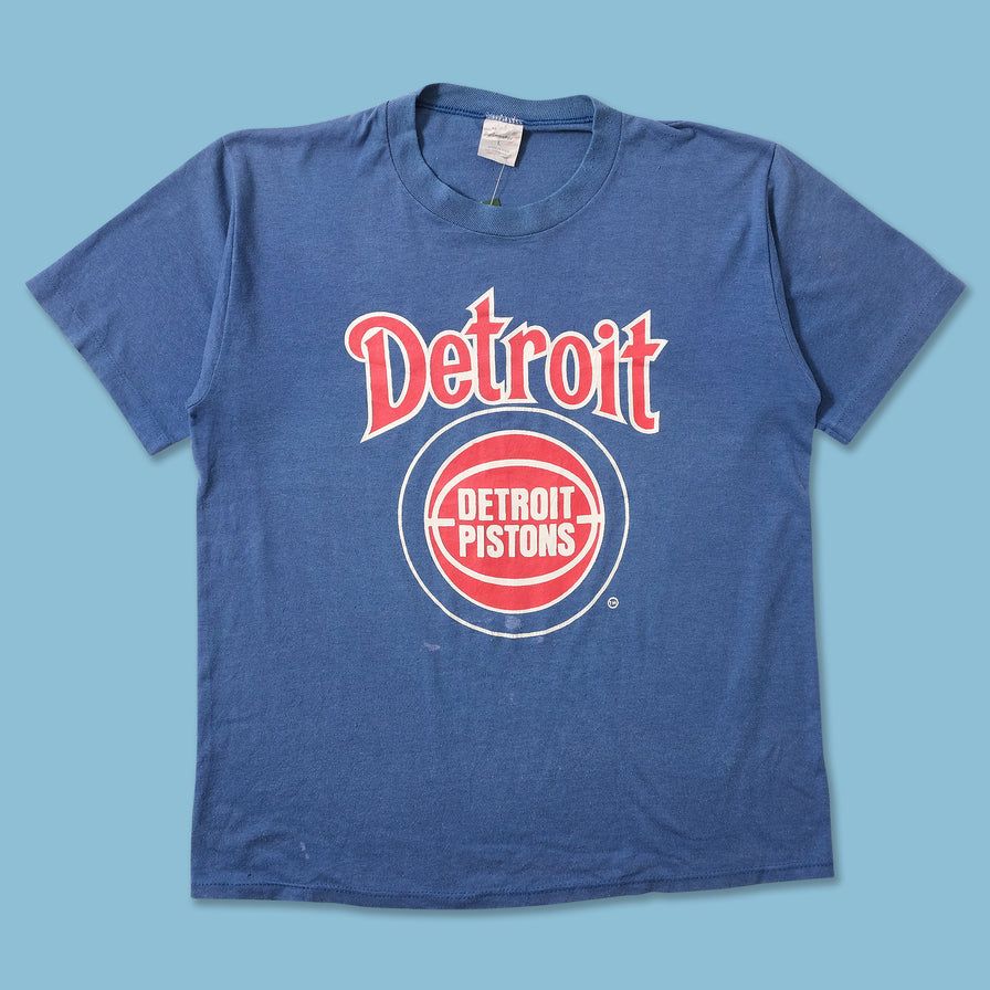 Vintage Detroit Pistons T-Shirt Large 