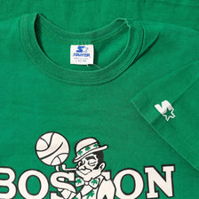 Vintage Starter Boston Celtics T-Shirt Medium 