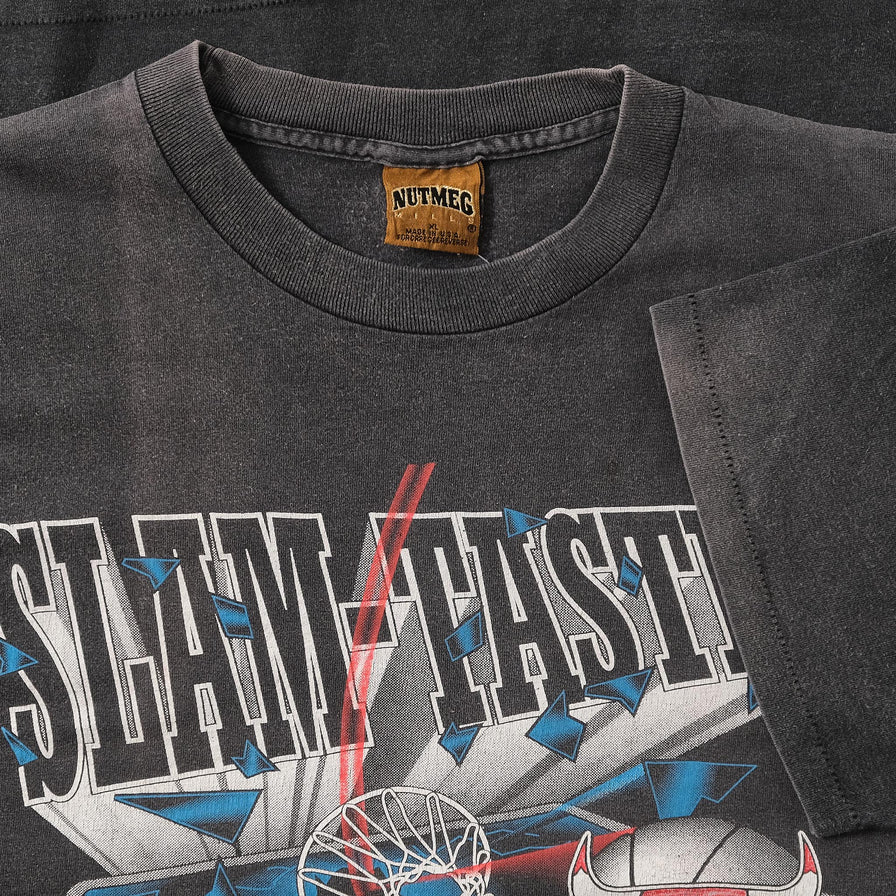 Vintage Nutmeg Chicago Bulls T-Shirt XLarge 