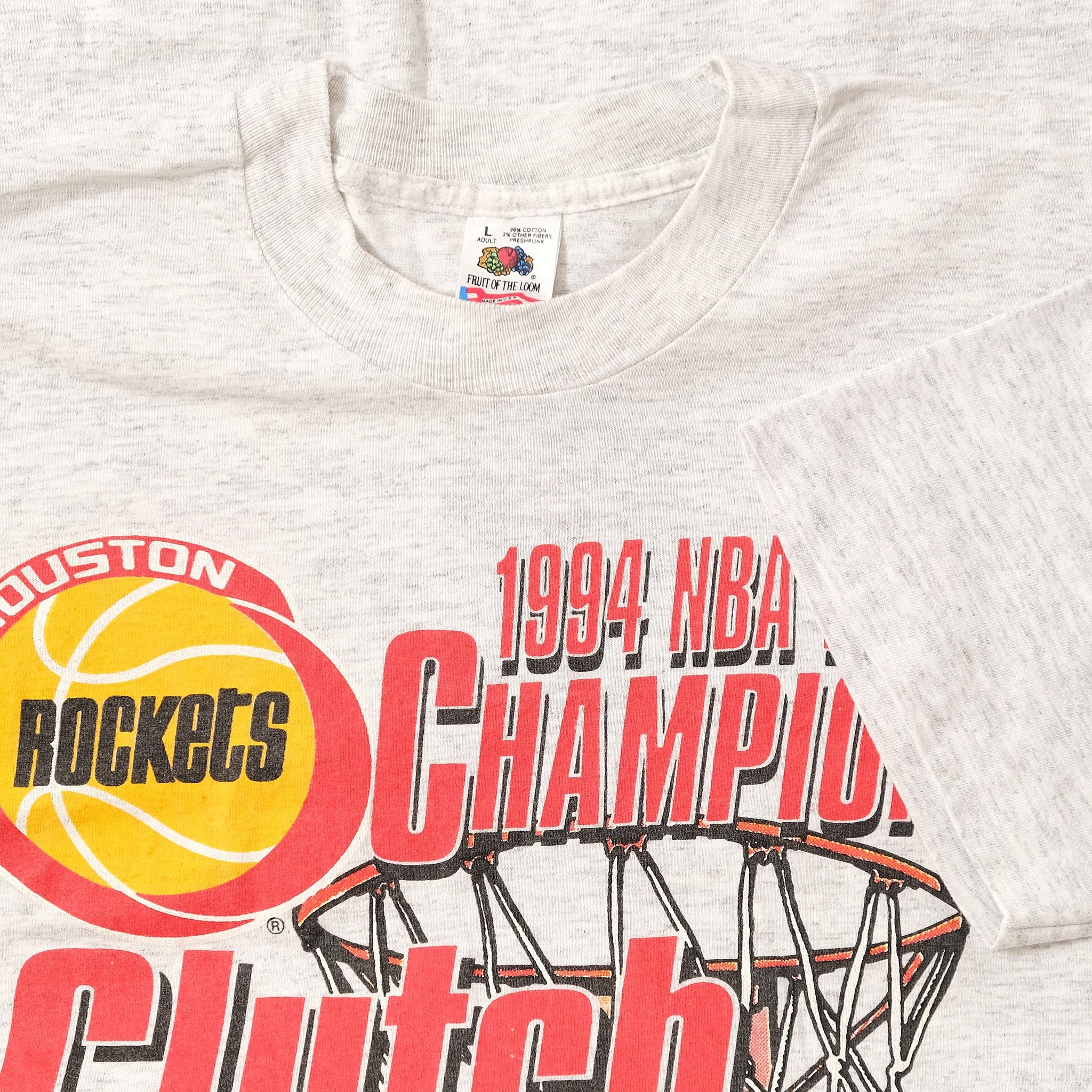 Vintage Houston Rockets 1994 Sponsor Shirt Size X-Large