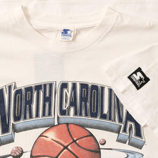 Vintage Starter North Carolina Basketball T-Shirt Large 