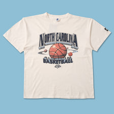Vintage Starter North Carolina Basketball T-Shirt Large 
