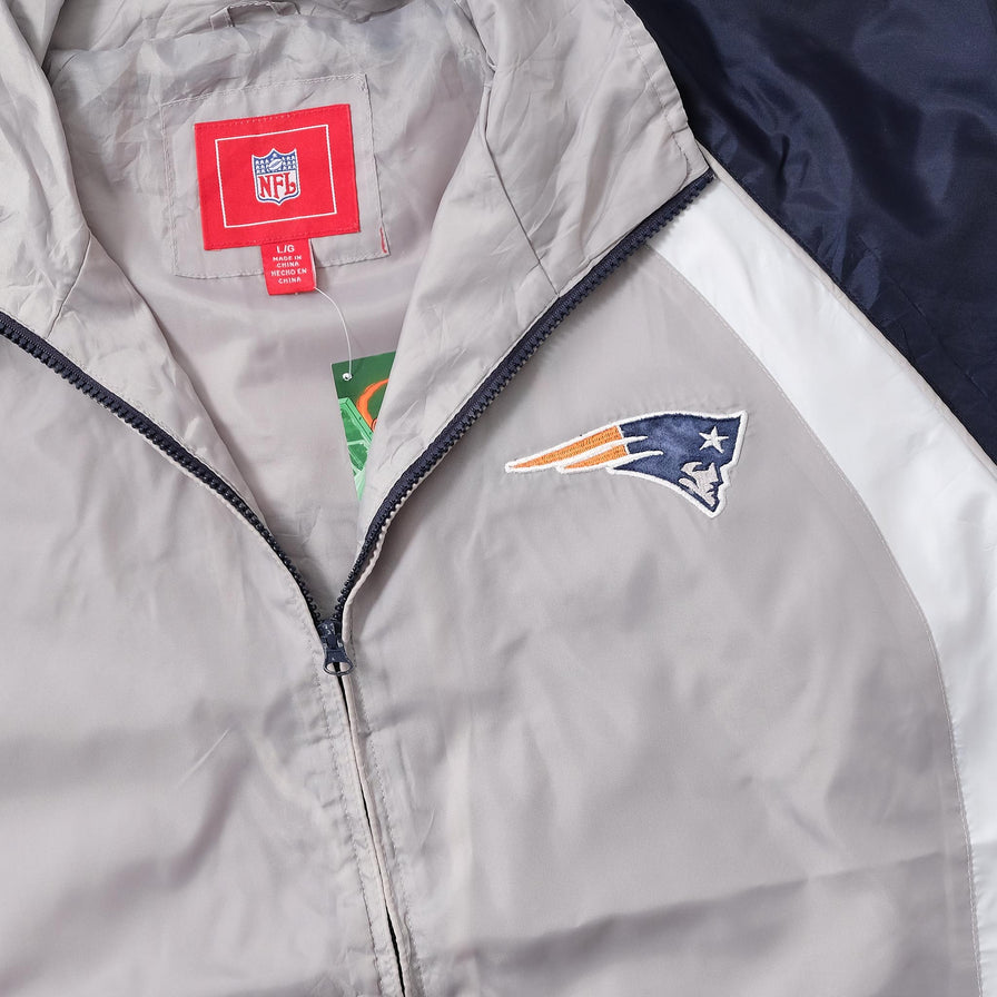 New England Patriots Track Jacket Large 
