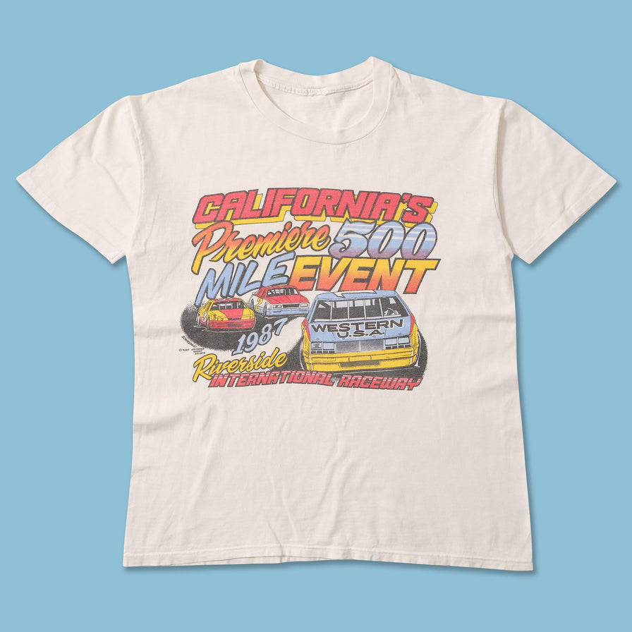 1987 California Racing T-Shirt Medium 
